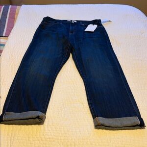 Current/Elliott Women's Dark Blue High Rise Jeans